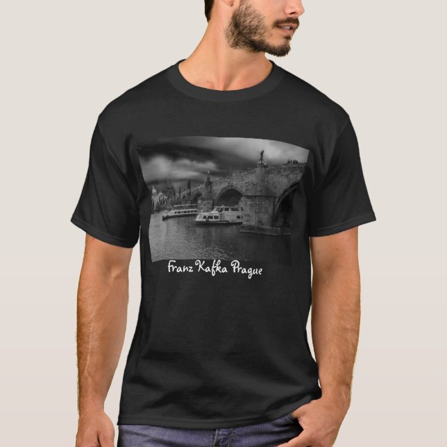 T-shirt Franz Kafka Praga (Frente)