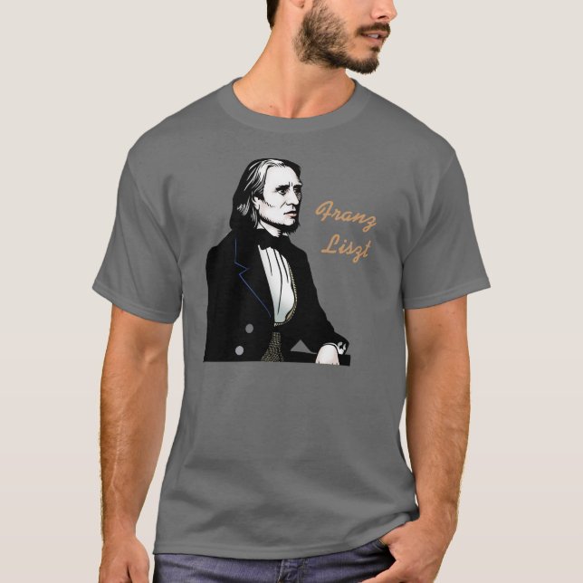 T-shirt Franz Liszt (Frente)
