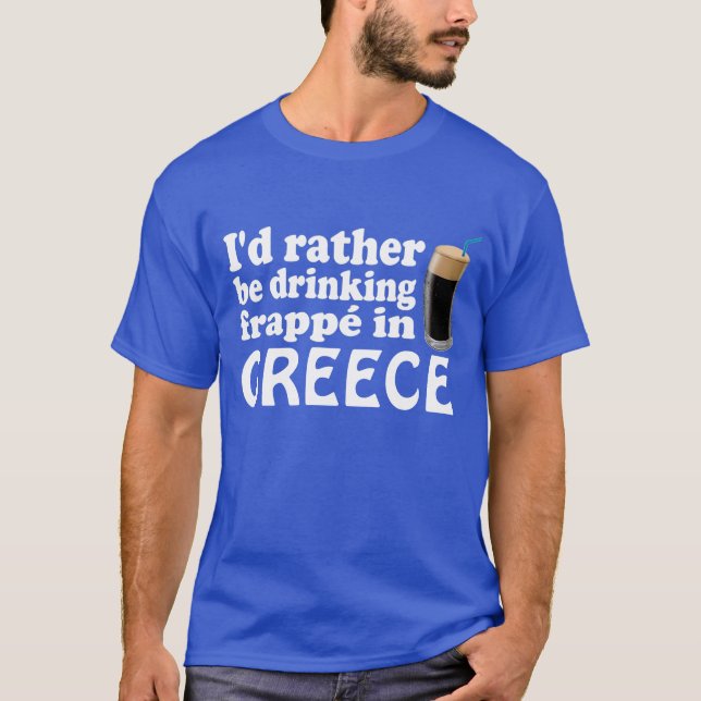 T-shirt Frappé na piscina (Frente)