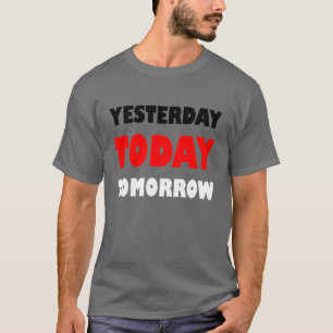 T-shirt Frase positiva das palavras do design de texto