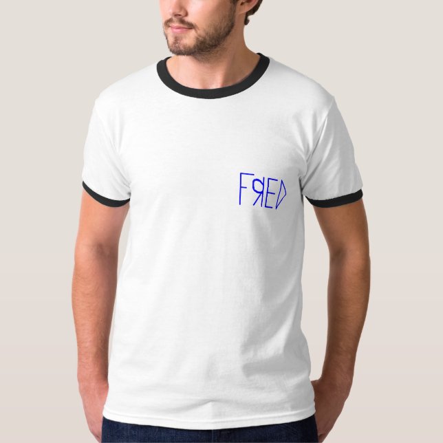 T-shirt fredblue (Frente)
