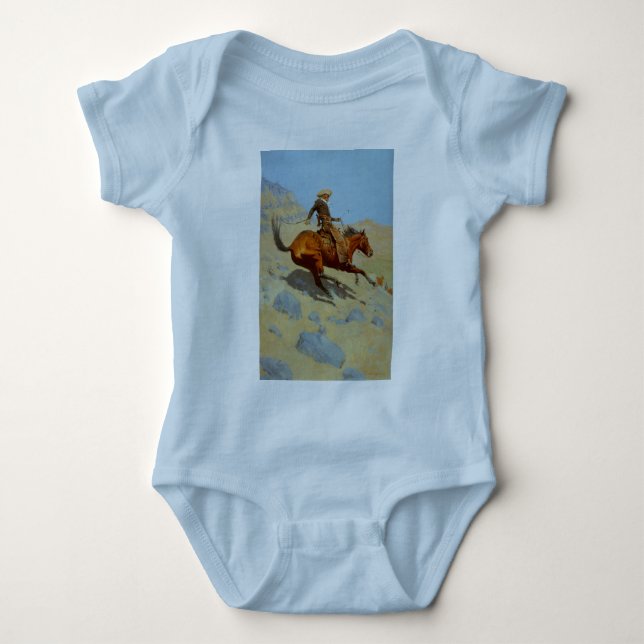 T-shirt Frederic Remington's The Cowboy (1902) (Frente)