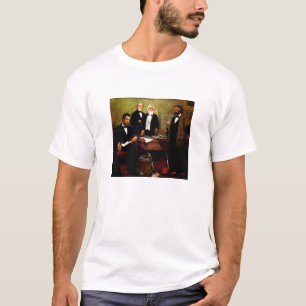 T-shirt Frederick Douglass que apela ao presidente Lincoln