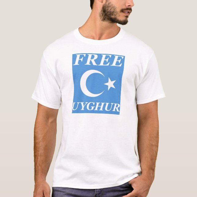 T-SHIRT FREE UYGHUR (Frente)