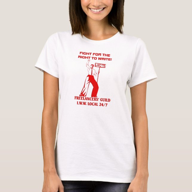 T-shirt Freelancers Guild local 247 (Frente)