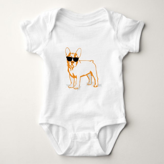 T-shirt Frenchie Howlelu (Frente)