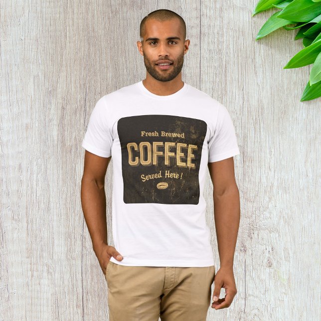 T-Shirt Fresco De Café (Criador carregado)