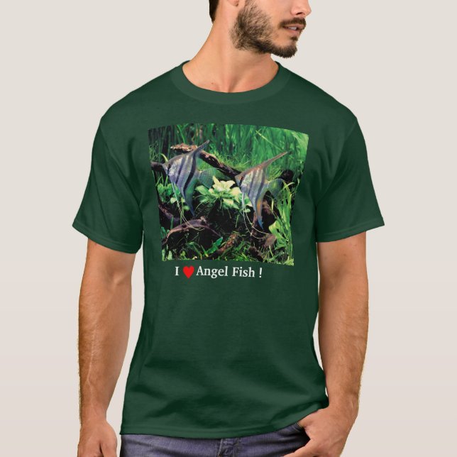 T-shirt Freshwater Angel Fish (Frente)