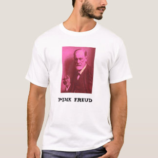 T-shirt Freud cor-de-rosa