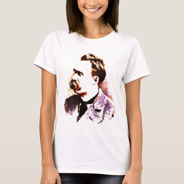 T-shirt Friedrich Nietzsche (Frente)