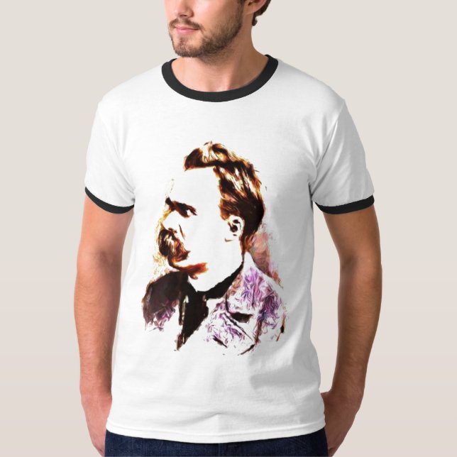 T-shirt Friedrich Nietzsche (Frente)