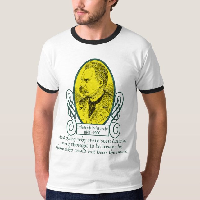 T-shirt Friedrich Nietzsche (Frente)