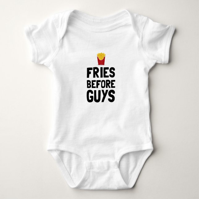 T-shirt Fries Antes de Caras (Frente)