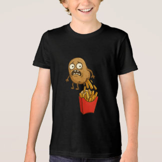 T-Shirt Fries Francês Engraçado