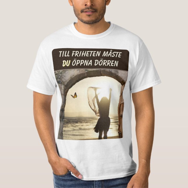 T-shirt — Frihetens dörr (Frente)