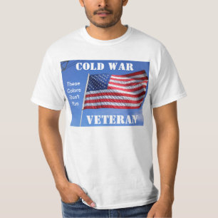 T-shirt FRIO 041814 do VETERANO DE GUERRA