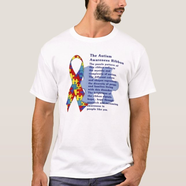 T-SHIRT FRIO DE AUTISM AWARNESS (Frente)