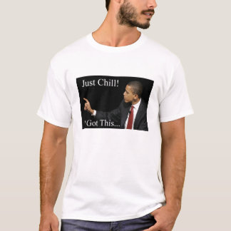 T-shirt frio de Obama-Apenas