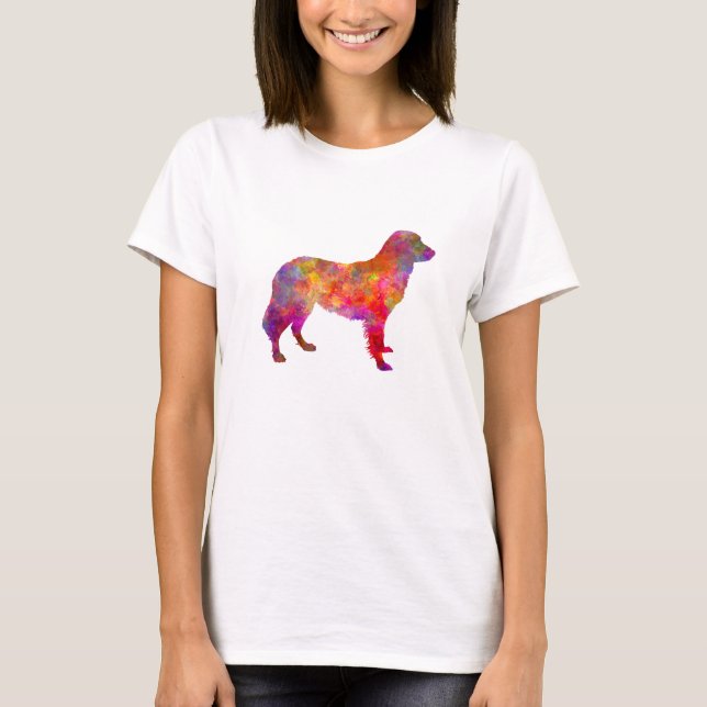 T-shirt Frisian Pointer in watercolor (Frente)