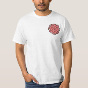 T-shirt Friso da Flor Rosa