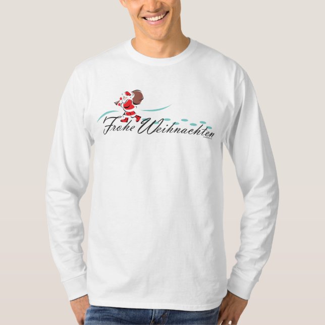 T-shirt Frohe Weihnachten (Frente)
