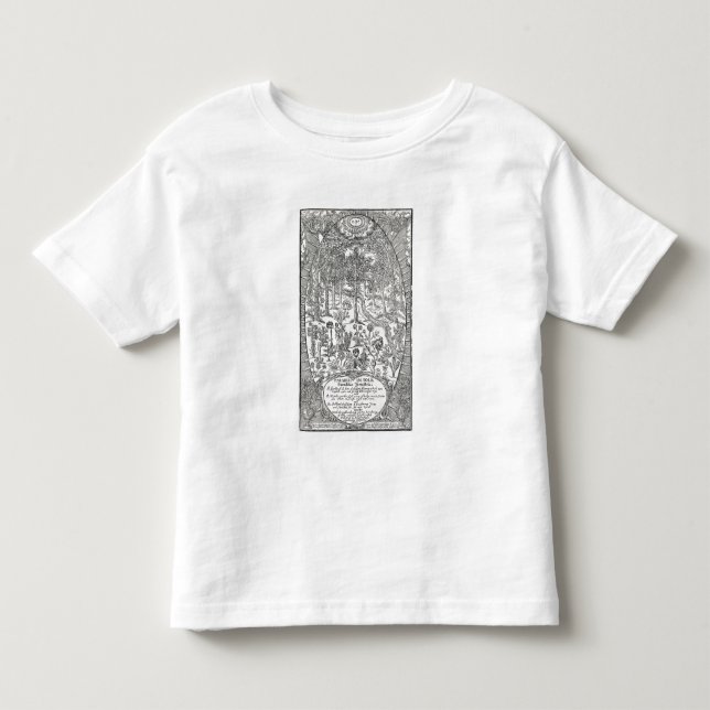 T-shirt Frontispício 'da sola Paradisi; Paradisus Terrestr (Frente)