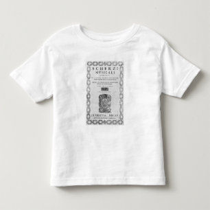 T-shirt Frontispício 'dos Scherzi Musicali