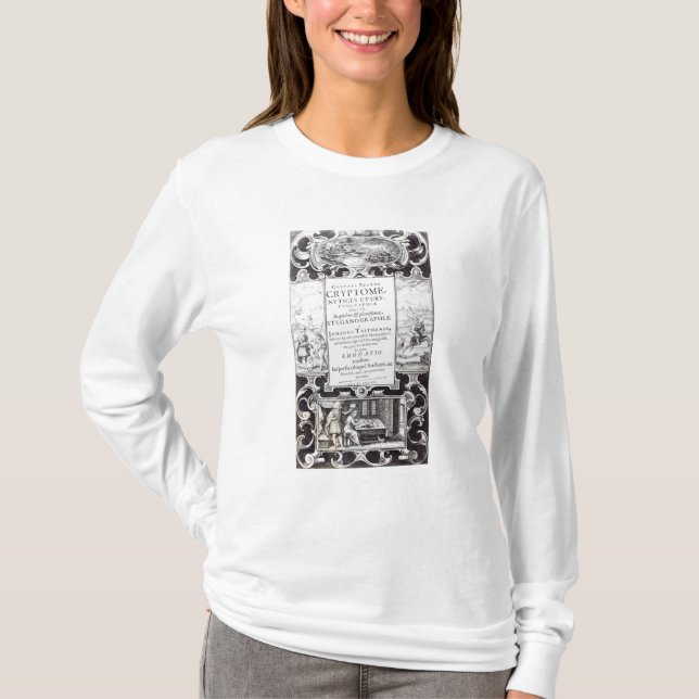 T-shirt Frontispício para registrar 9 (Frente)