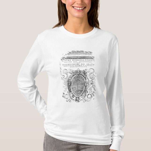 T-shirt Frontispiece 'de Monas Hieroglyphica (Frente)