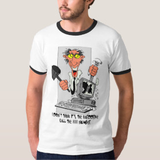 T-shirt Frustração do computador