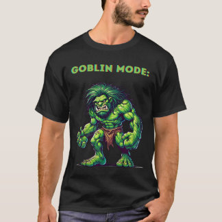 T-shirt frustrada do modo Goblin