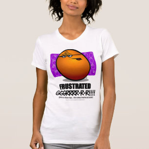 T-shirt FRUSTRANTE - laranja