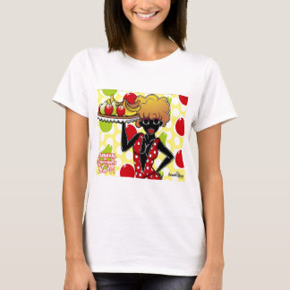 T-shirt frutas puloy do negrita