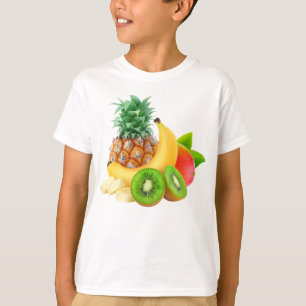 T-shirt Frutas tropicais