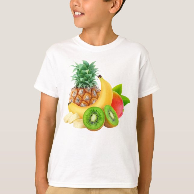 T-shirt Frutas tropicais (Frente)