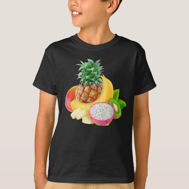 T-shirt Frutas tropicais (Frente)