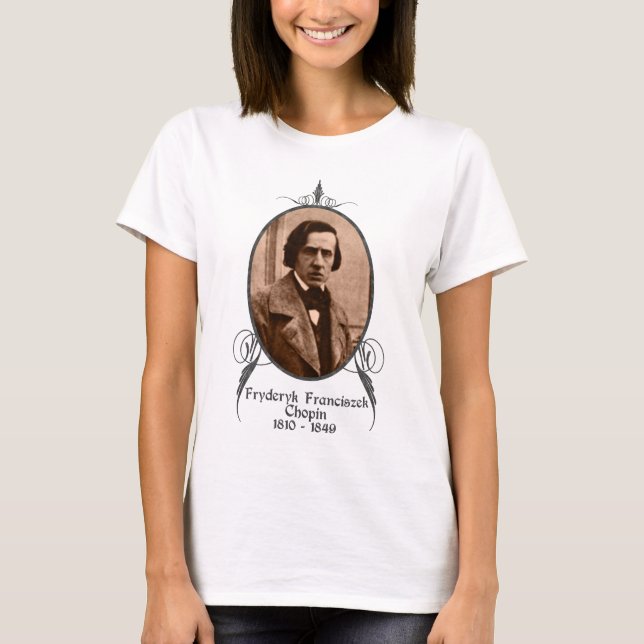 T-shirt Fryderyk Chopin (Frente)
