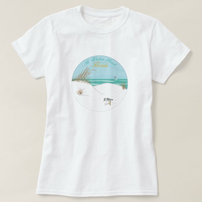 T-shirt Ft. Walton Beach (Florida) (Frente do Design)