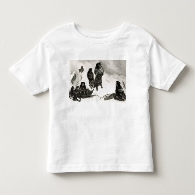 T-shirt Fuegians que vai trocar em Zapallos (Frente)