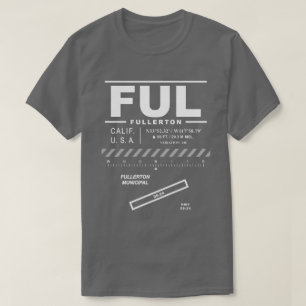 T-shirt Fullerton Aeroporto Municipal FUL T Shirt