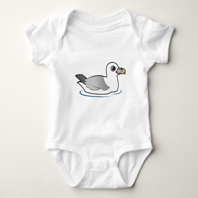 T-shirt Fulmar do norte (a luz morph) (Frente)