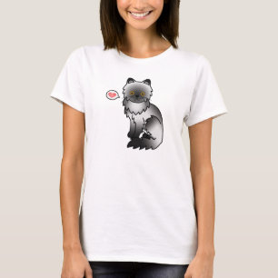 T-shirt Fumaça Pérsica Cat Love