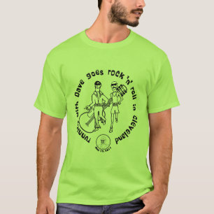 T-shirt Funcionamento com o Dave Cleveland-Verde