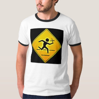 T-shirt Funcionamento com tesouras T