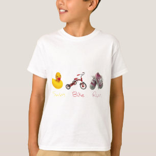 T-shirt Funcionamento de Biek da natação do bebé