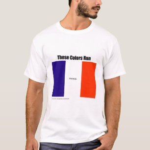 T-shirt Funcionamento destas cores
