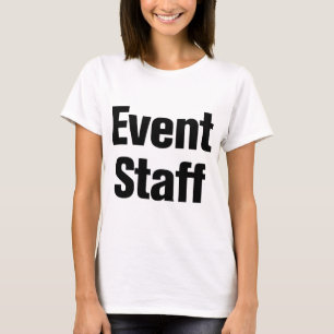T-shirt Funcionarios do evento