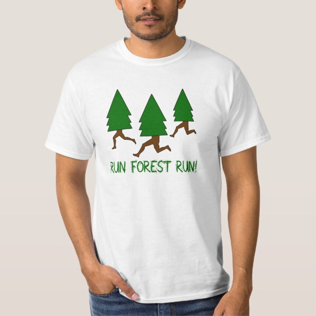 T-shirt Funcione o funcionamento da floresta (Frente)