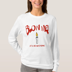 T-shirt FUNDA-ME, ELE é MEU ANIVERSÁRIO