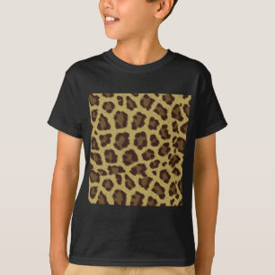T-shirt Fundo do leopardo